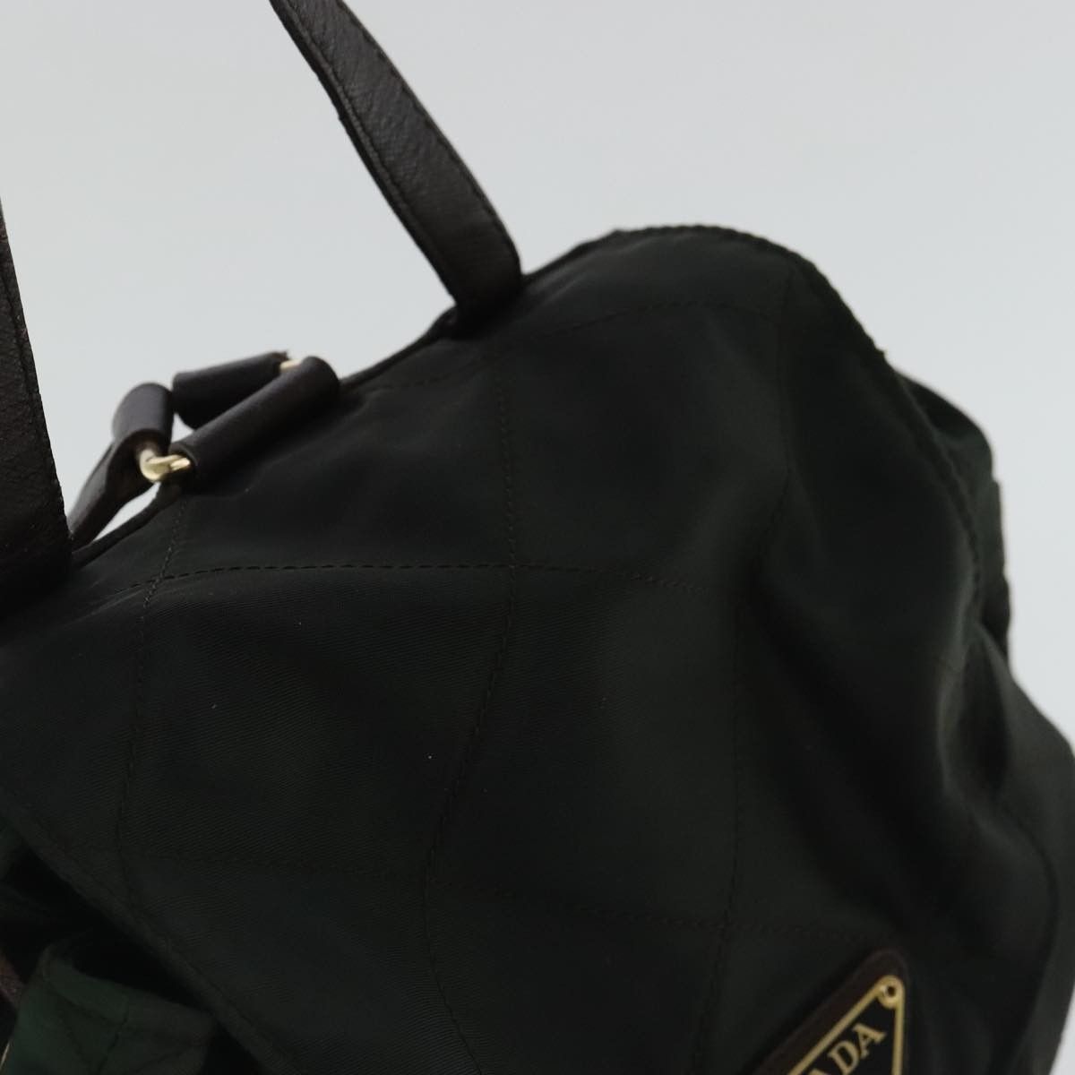 Prada Prada Buckle Backpack Quilted Tessuto Size ONE SIZE - 17 Thumbnail