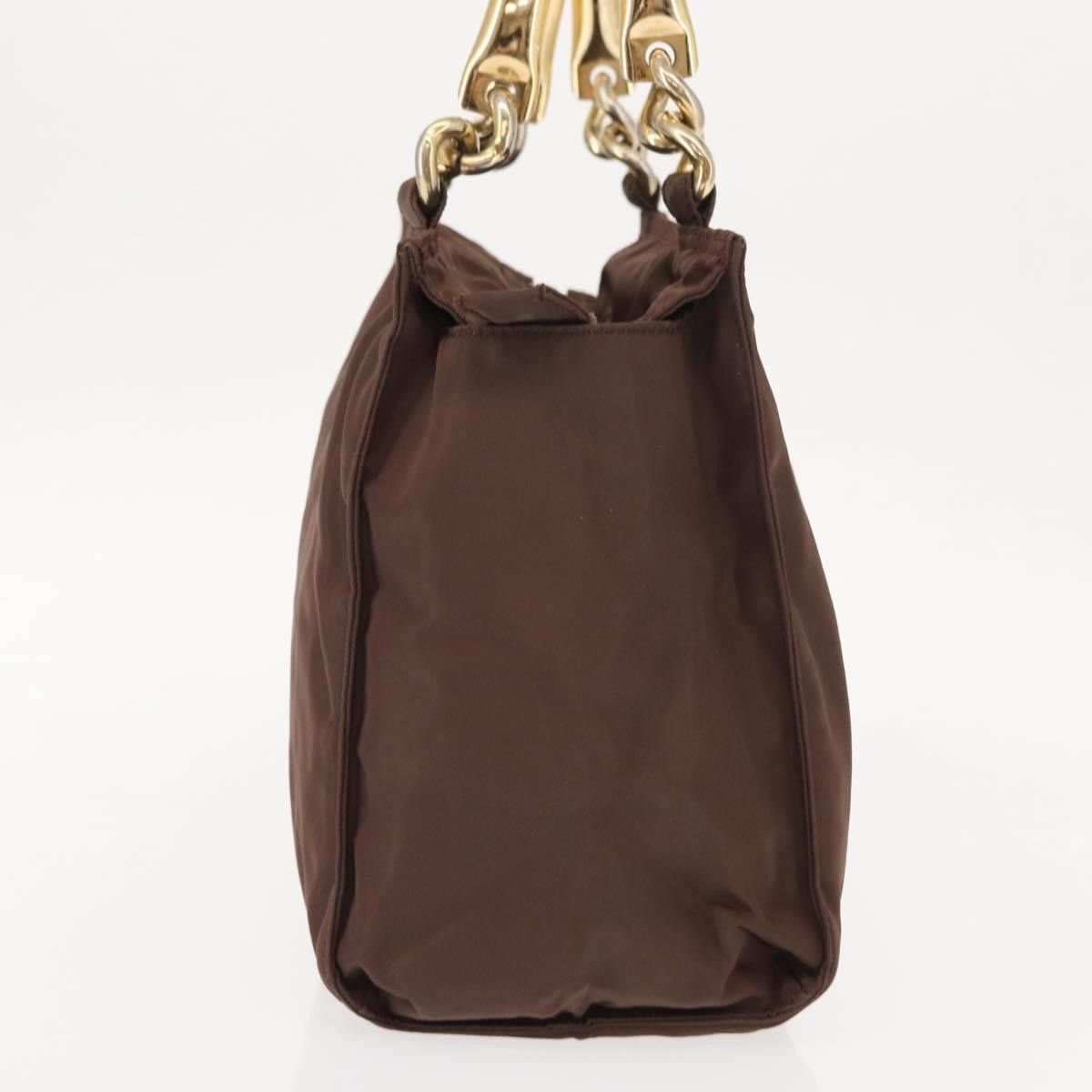 Prada Prada Metal Handles Tote Tessuto Size ONE SIZE - 4 Thumbnail