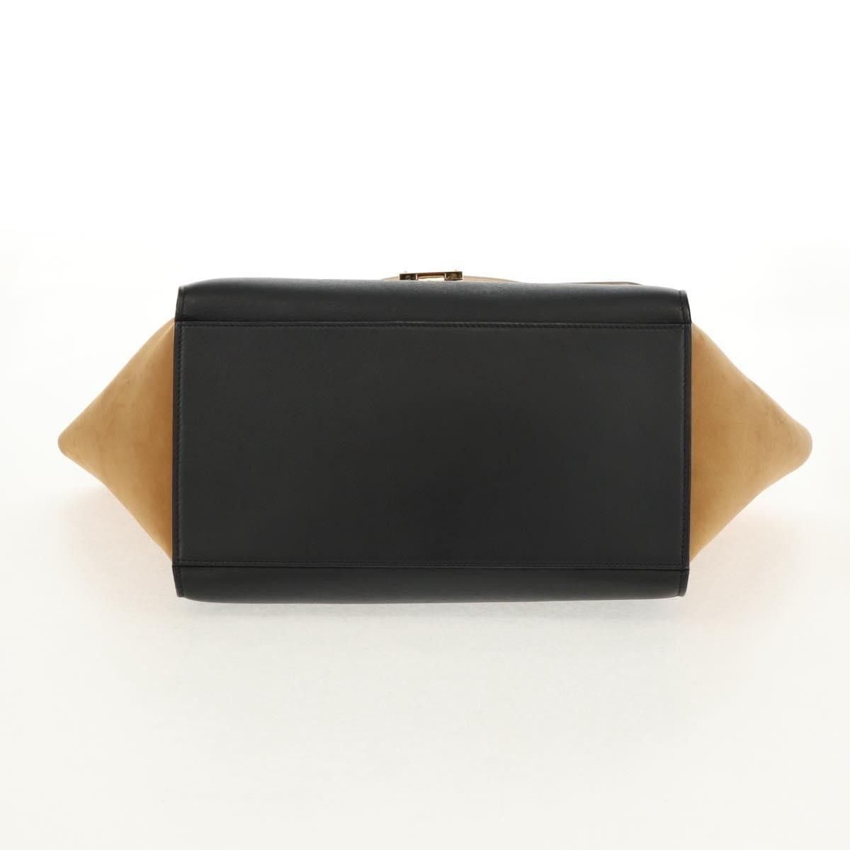 Celine Celine Tricolor Trapeze Bag Leather Size ONE SIZE - 18 Thumbnail