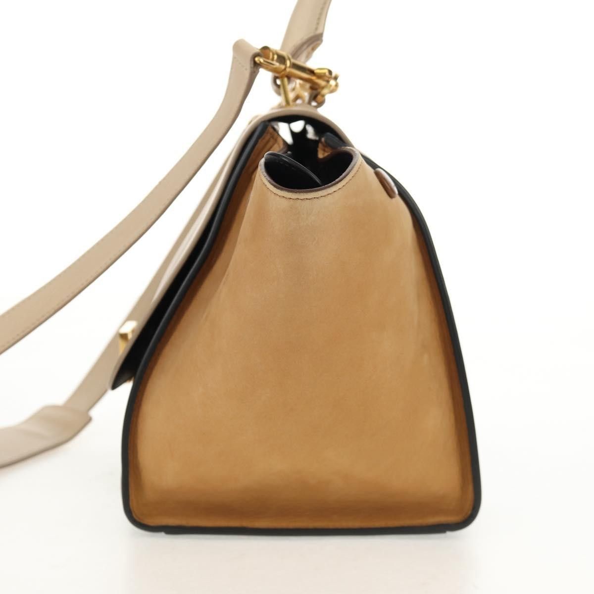 Celine Celine Tricolor Trapeze Bag Leather Size ONE SIZE - 3 Thumbnail