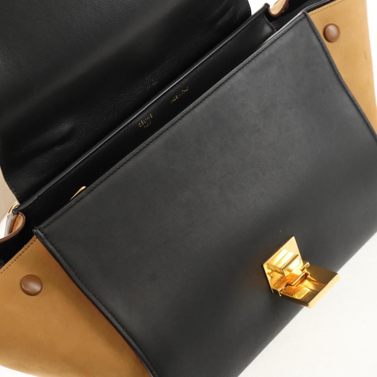 Celine Celine Tricolor Trapeze Bag Leather Size ONE SIZE - 24 Thumbnail