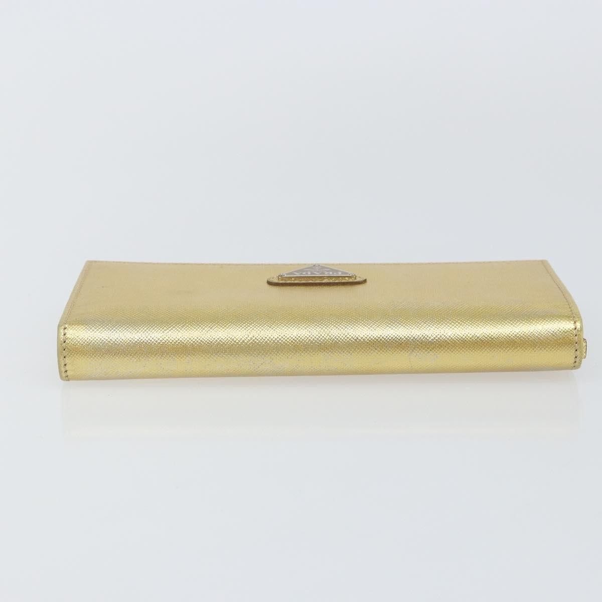 Prada Prada Continental Wallet Saffiano Leather Size ONE SIZE - 16 Thumbnail