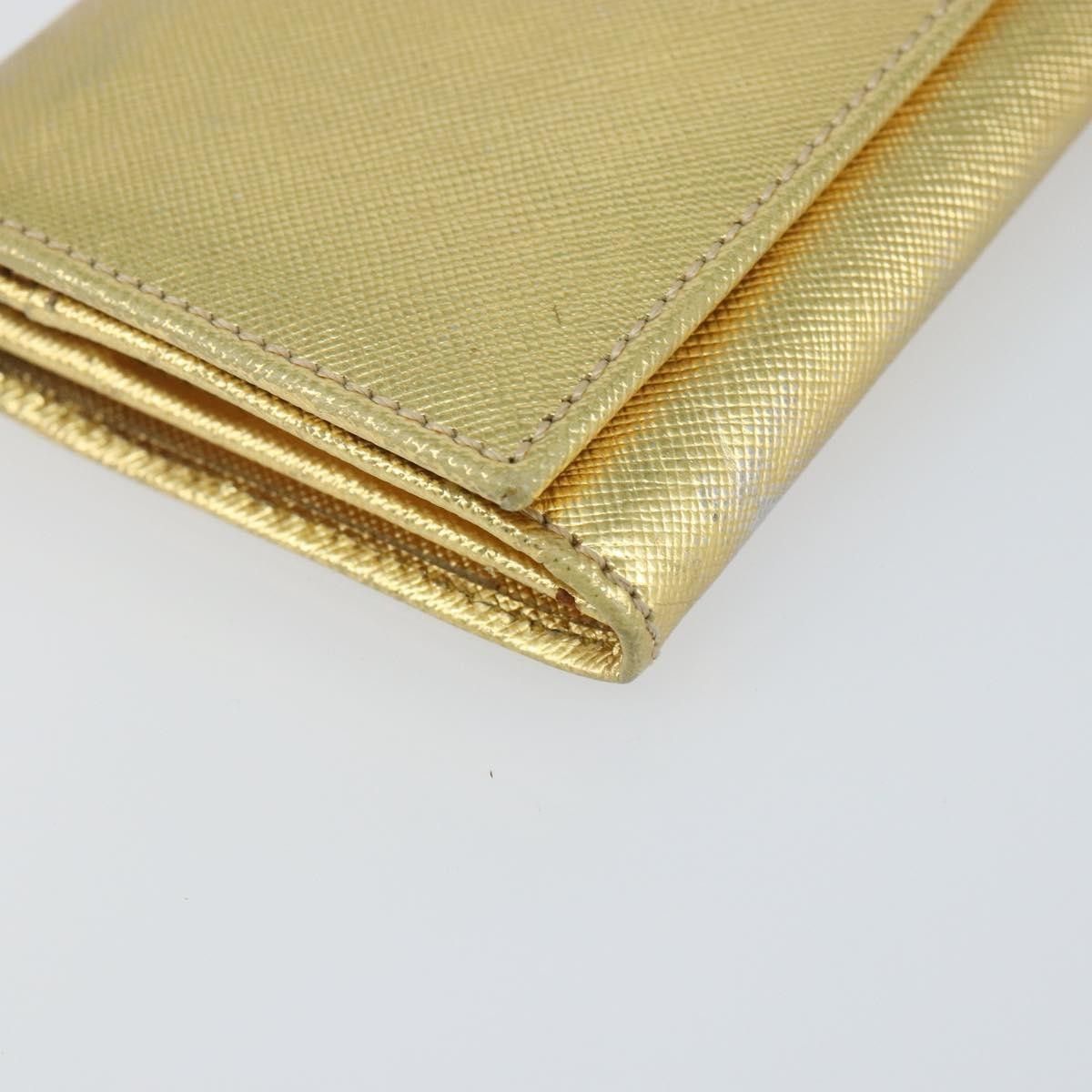 Prada Prada Continental Wallet Saffiano Leather Size ONE SIZE - 12 Thumbnail