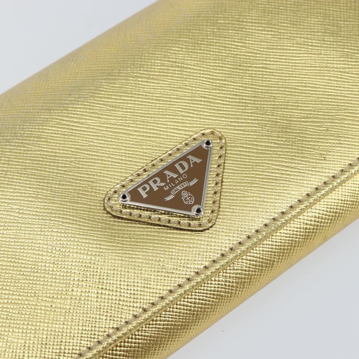 Prada Prada Continental Wallet Saffiano Leather Size ONE SIZE - 15 Thumbnail