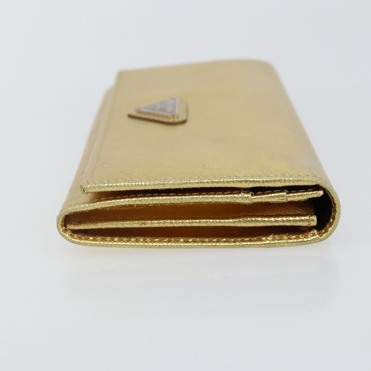 Prada Prada Continental Wallet Saffiano Leather Size ONE SIZE - 3 Thumbnail