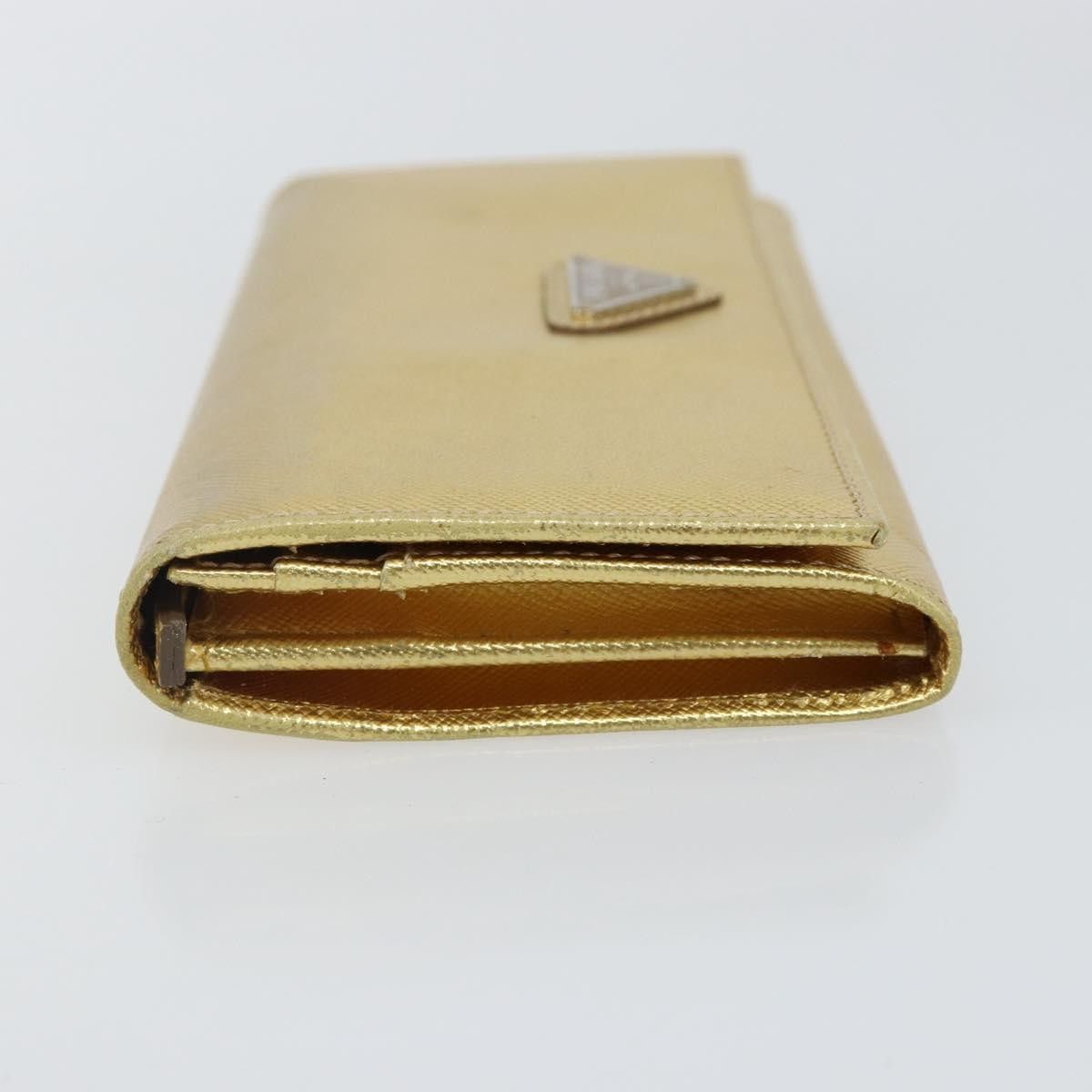 Prada Prada Continental Wallet Saffiano Leather Size ONE SIZE - 4 Thumbnail