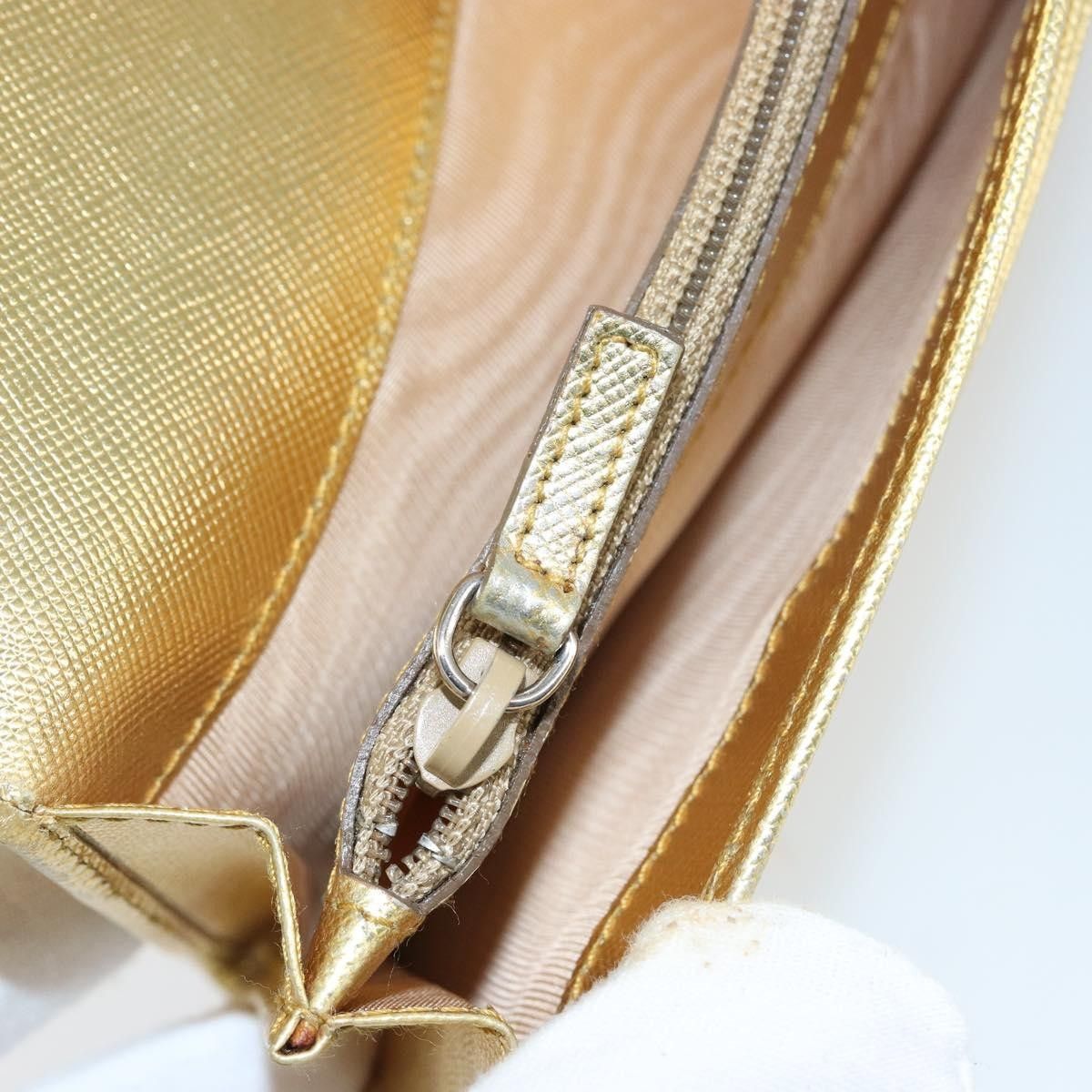 Prada Prada Continental Wallet Saffiano Leather Size ONE SIZE - 13 Thumbnail