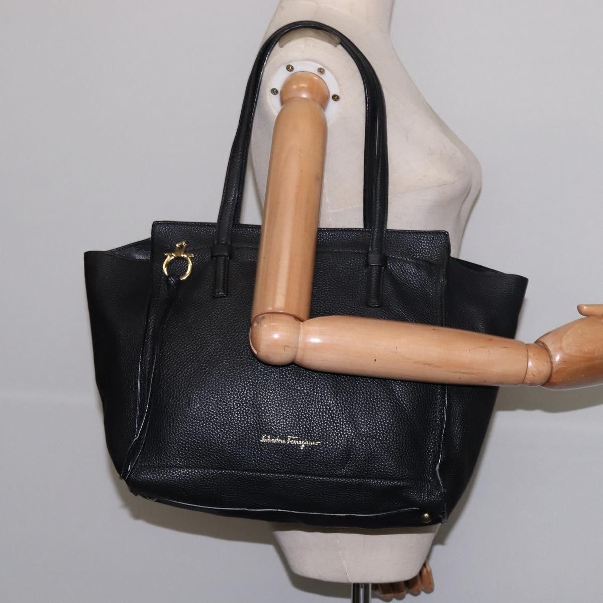 Salvatore Ferragamo Salvatore Ferragamo Amy Tote Pebbled Leather Size ONE SIZE - 13 Thumbnail