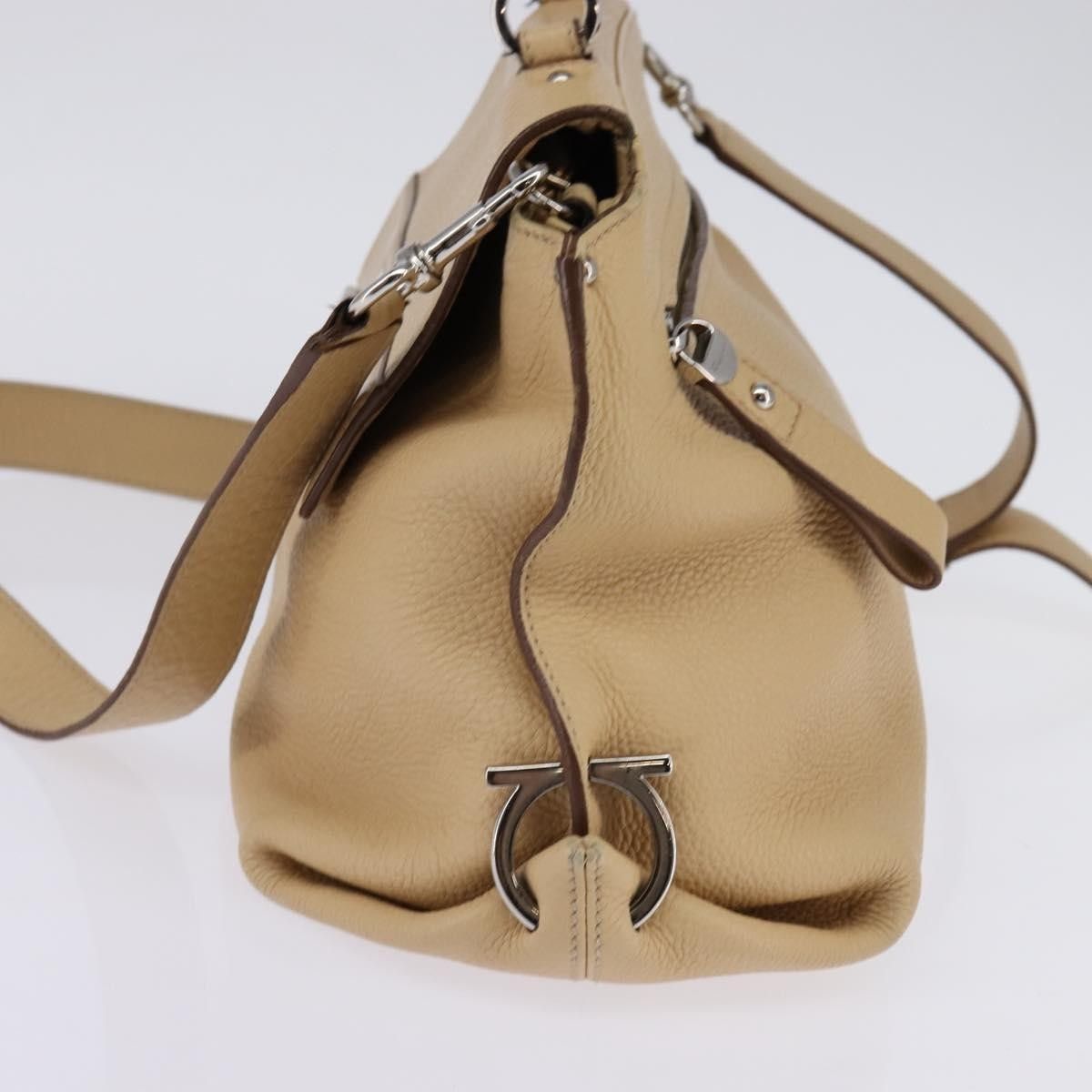 Salvatore Ferragamo Salvatore Ferragamo Sofia Satchel Grainy Leather Size ONE SIZE - 4 Thumbnail