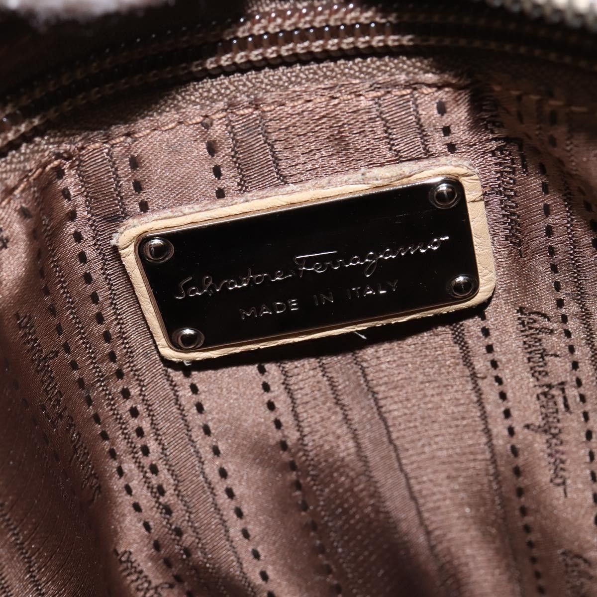 Salvatore Ferragamo Salvatore Ferragamo Sofia Satchel Grainy Leather Size ONE SIZE - 6 Thumbnail