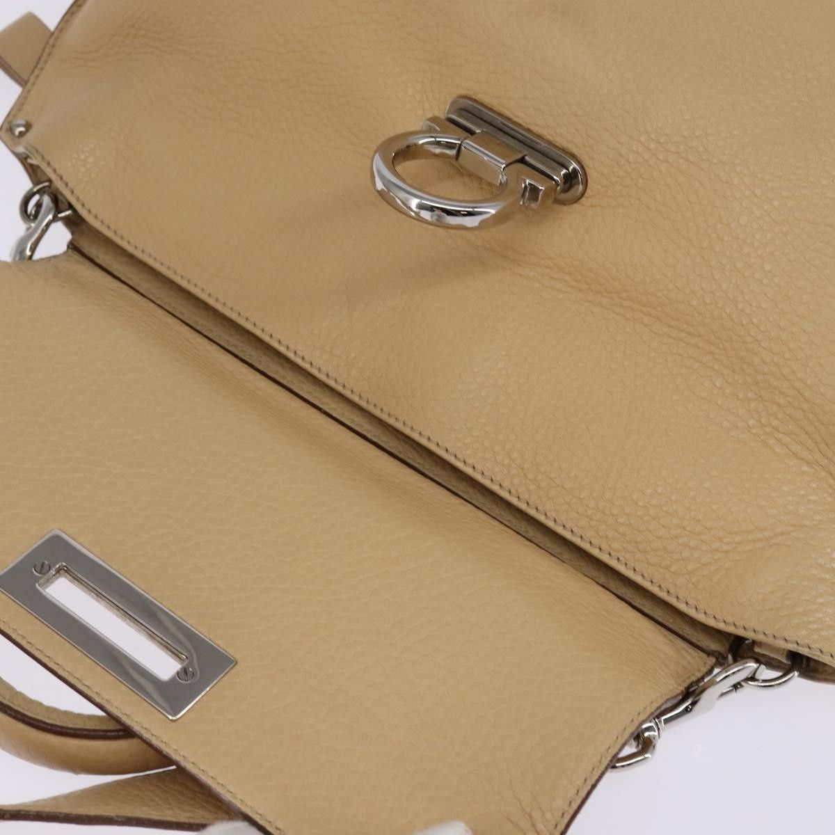 Salvatore Ferragamo Salvatore Ferragamo Sofia Satchel Grainy Leather Size ONE SIZE - 21 Thumbnail