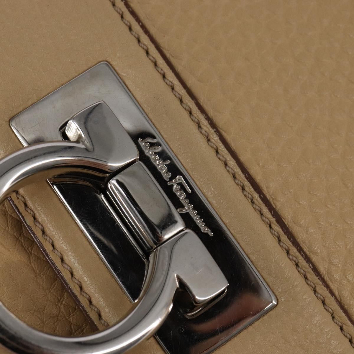 Salvatore Ferragamo Salvatore Ferragamo Sofia Satchel Grainy Leather Size ONE SIZE - 13 Thumbnail