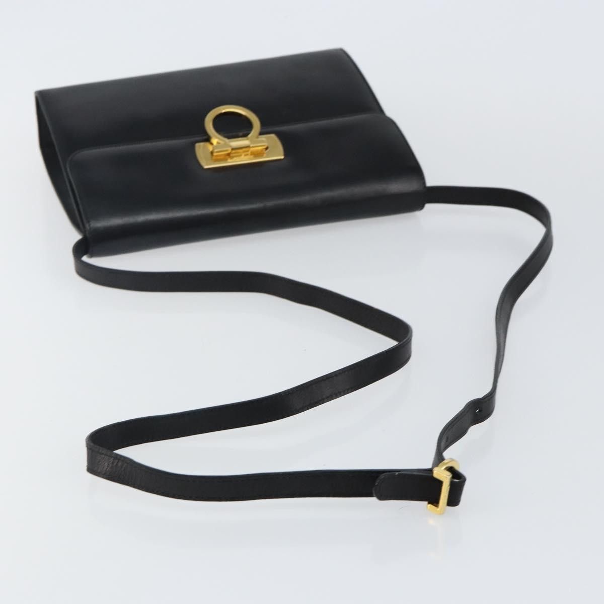 Salvatore Ferragamo Salvatore Ferragamo Gancini Shoulder Bag Leather Size ONE SIZE - 7 Thumbnail