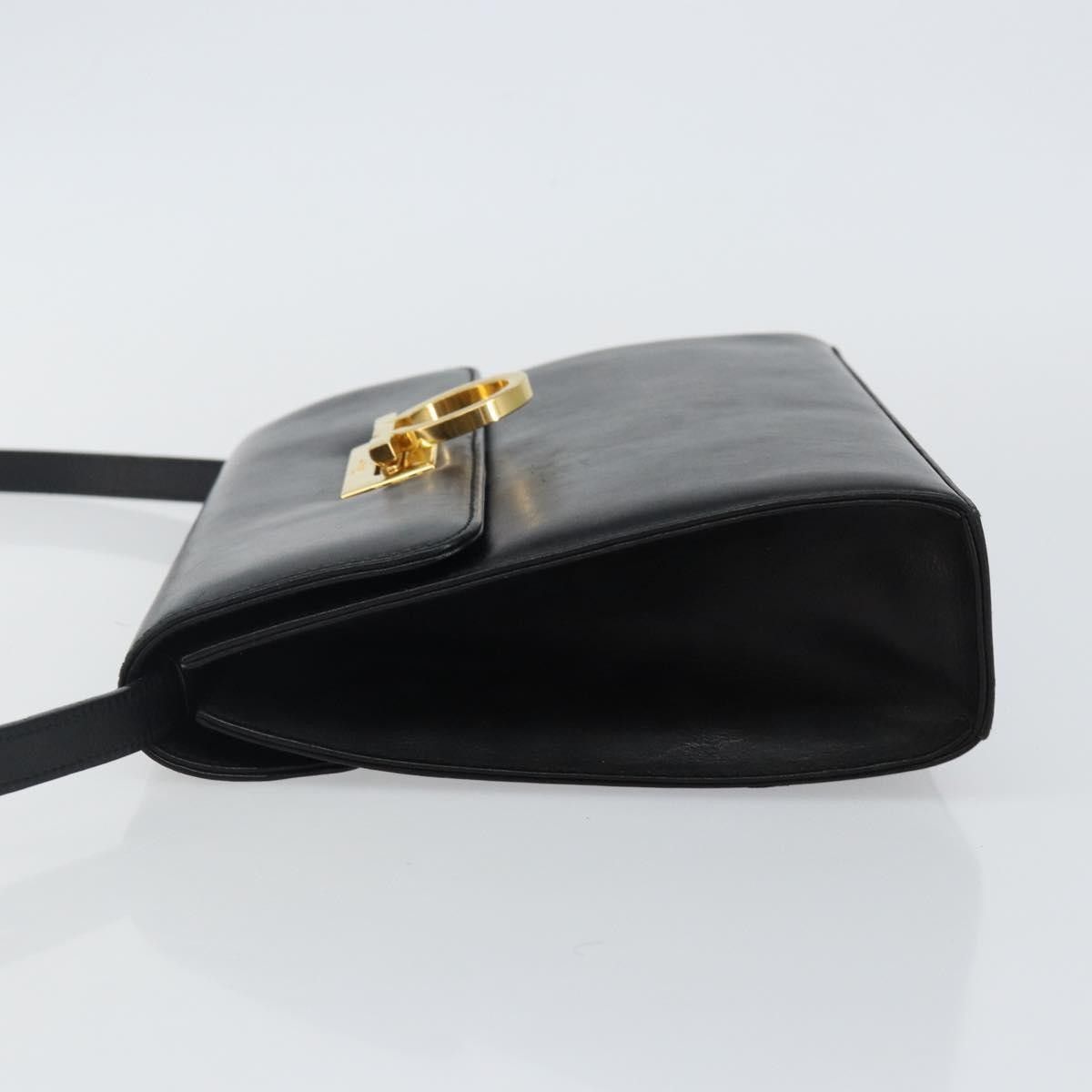 Salvatore Ferragamo Salvatore Ferragamo Gancini Shoulder Bag Leather Size ONE SIZE - 4 Thumbnail