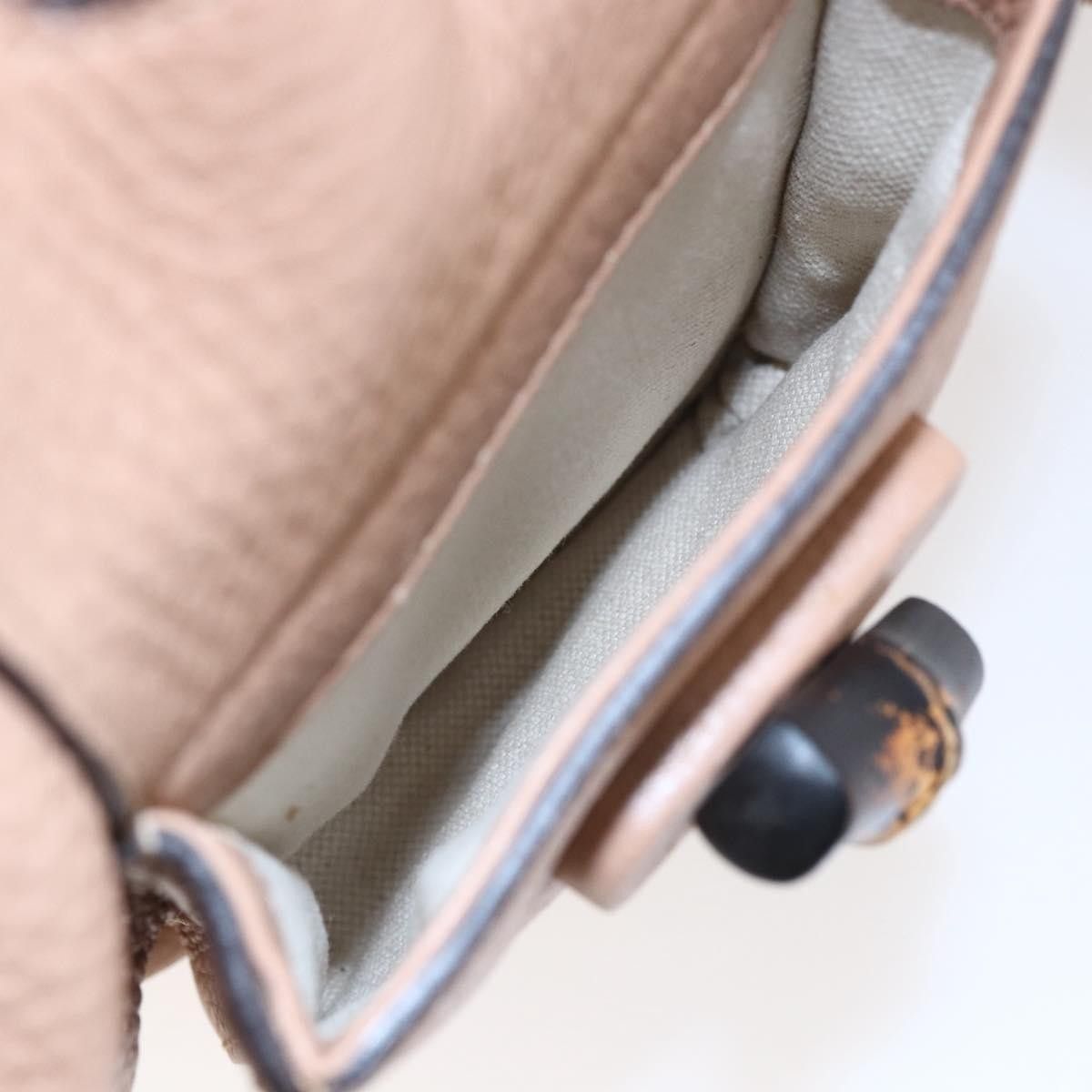 Gucci Gucci Vintage Bamboo Backpack Leather Size ONE SIZE - 24 Thumbnail