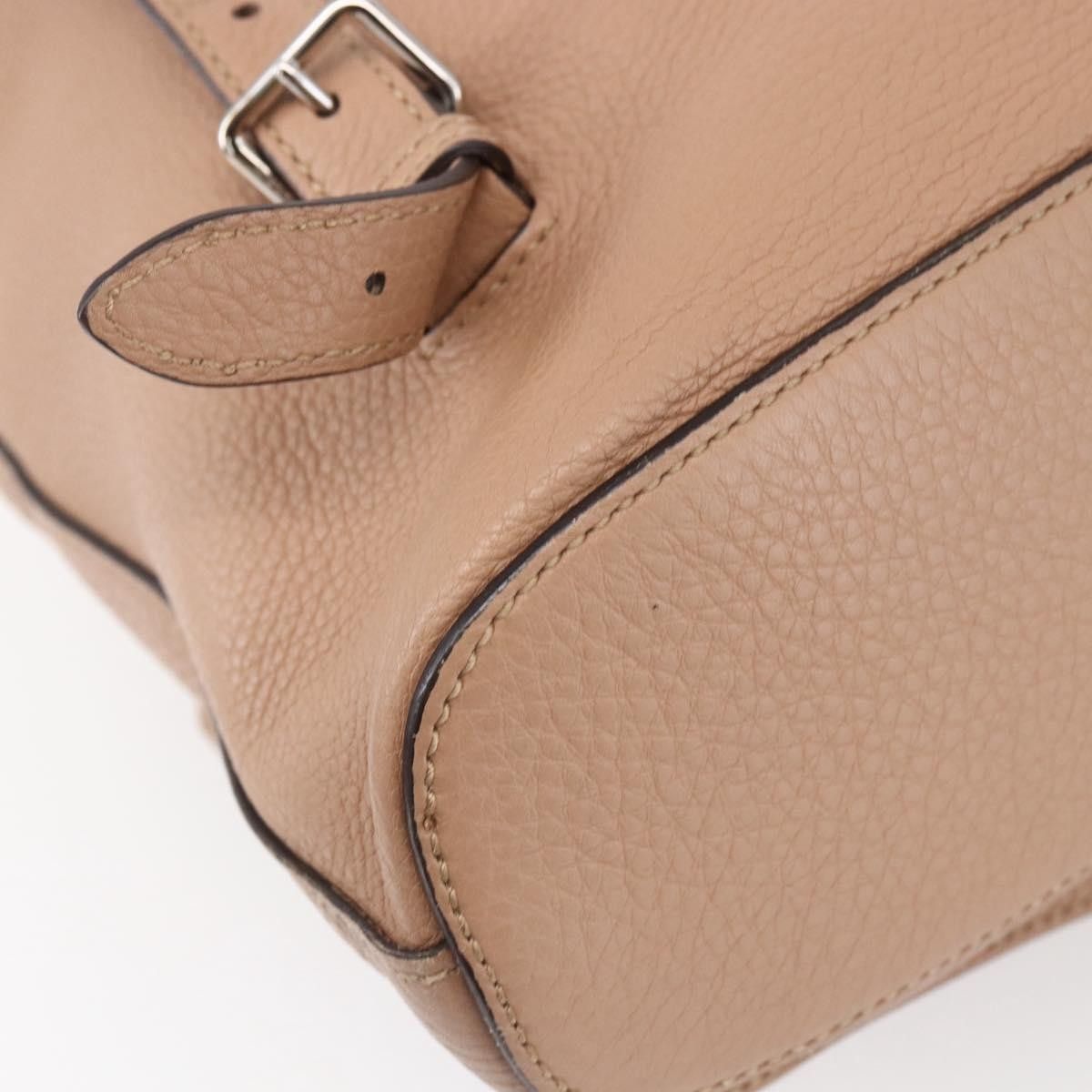 Gucci Gucci Vintage Bamboo Backpack Leather Size ONE SIZE - 13 Thumbnail