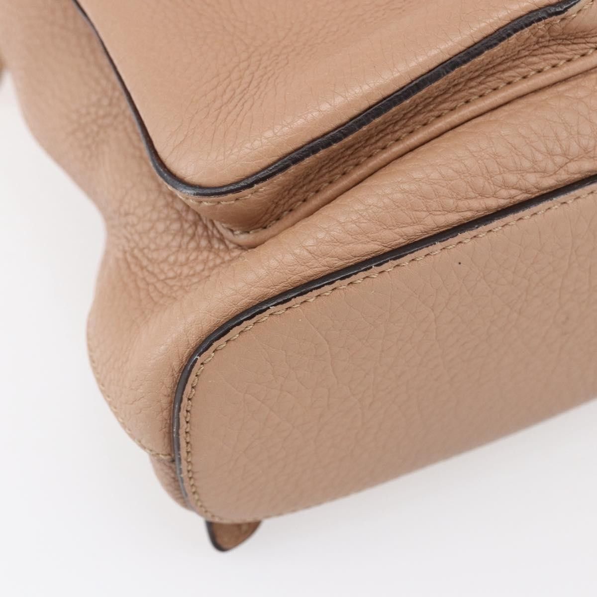 Gucci Gucci Vintage Bamboo Backpack Leather Size ONE SIZE - 11 Thumbnail