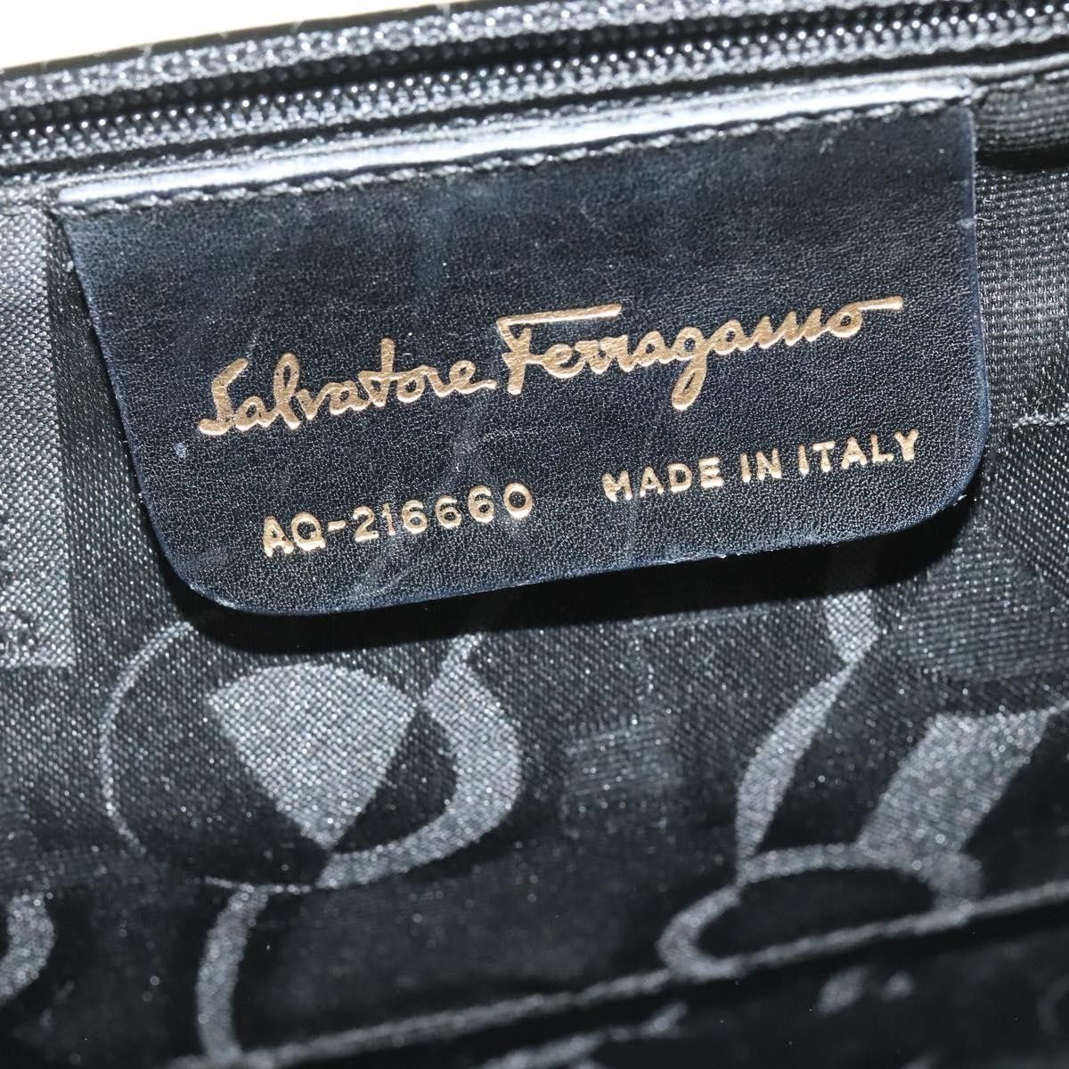 Salvatore Ferragamo Salvatore Ferragamo Gancini handbag Patent leather Size ONE SIZE - 6 Thumbnail