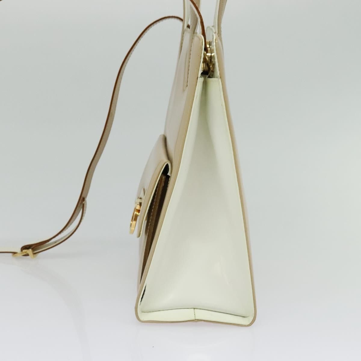 Salvatore Ferragamo Salvatore Ferragamo Gancini handbag Patent leather Size ONE SIZE - 4 Thumbnail