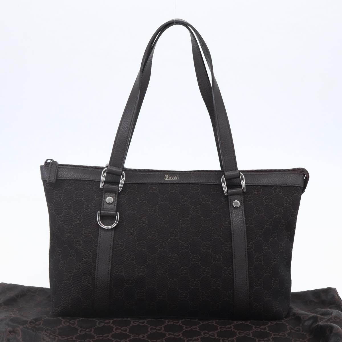 Gucci Gucci Abbey Zip Tote GG Canvas Size ONE SIZE - 14 Thumbnail