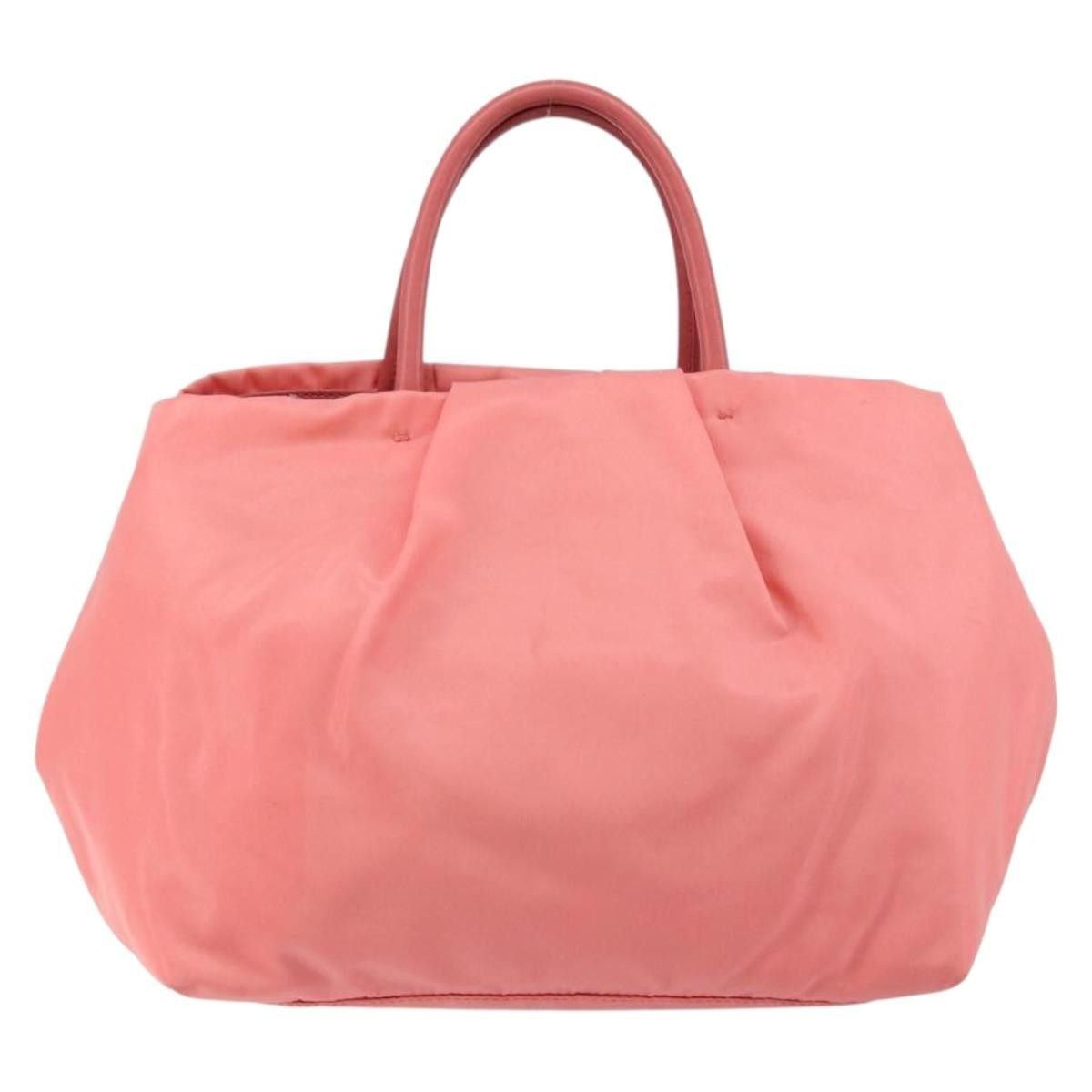 Prada Prada Logo Bow Tote Tessuto with Leather Size ONE SIZE - 2 Thumbnail