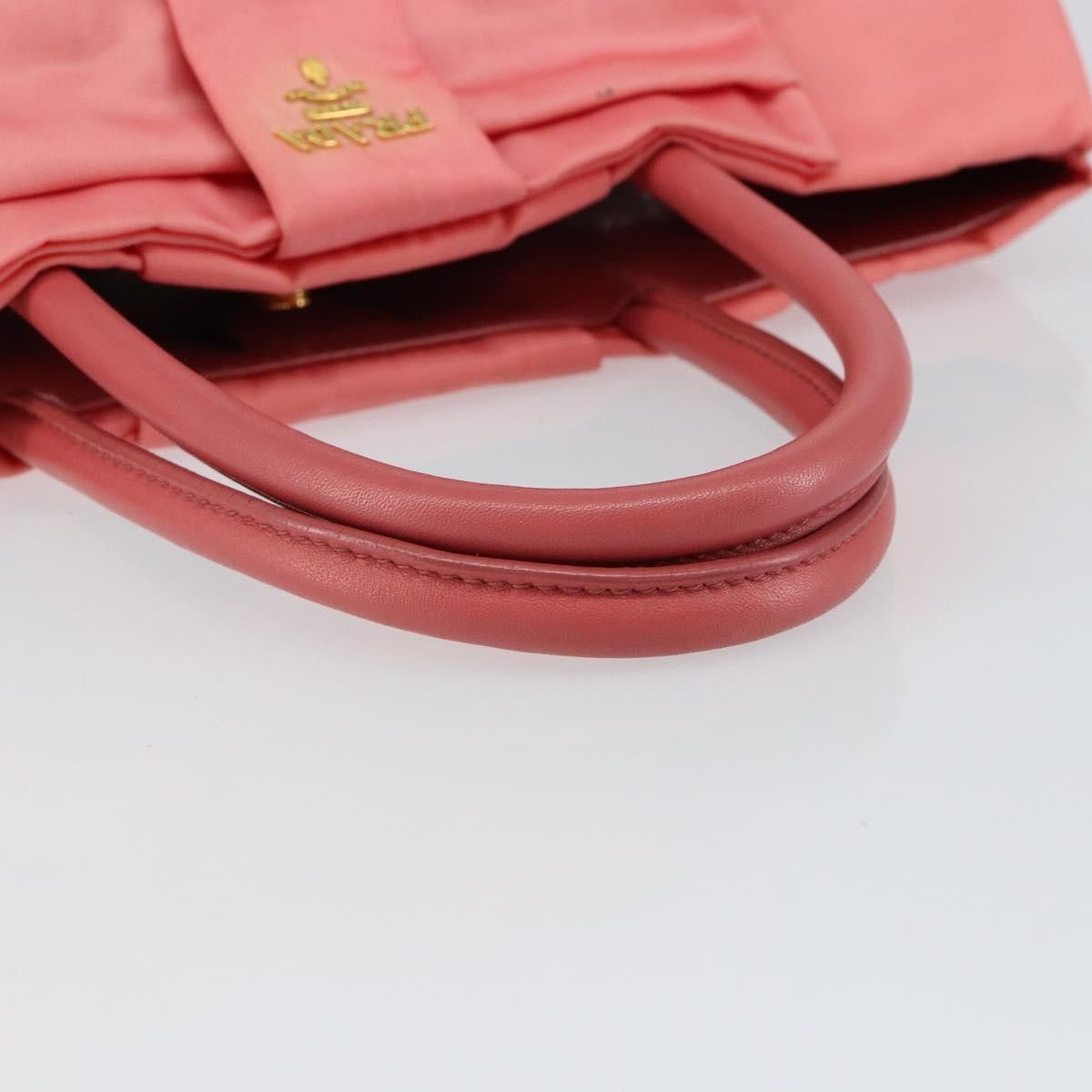Prada Prada Logo Bow Tote Tessuto with Leather Size ONE SIZE - 16 Thumbnail