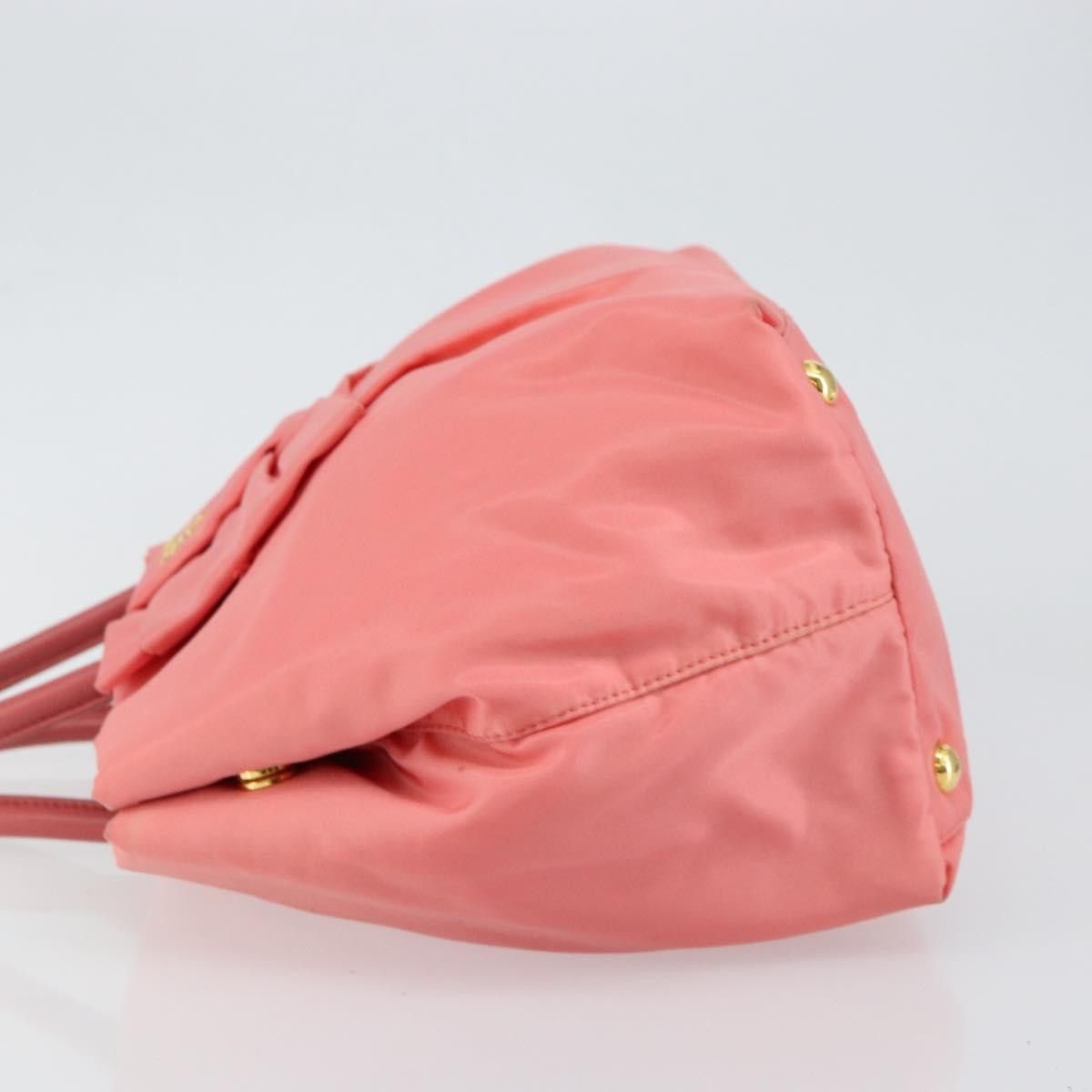 Prada Prada Logo Bow Tote Tessuto with Leather Size ONE SIZE - 4 Thumbnail