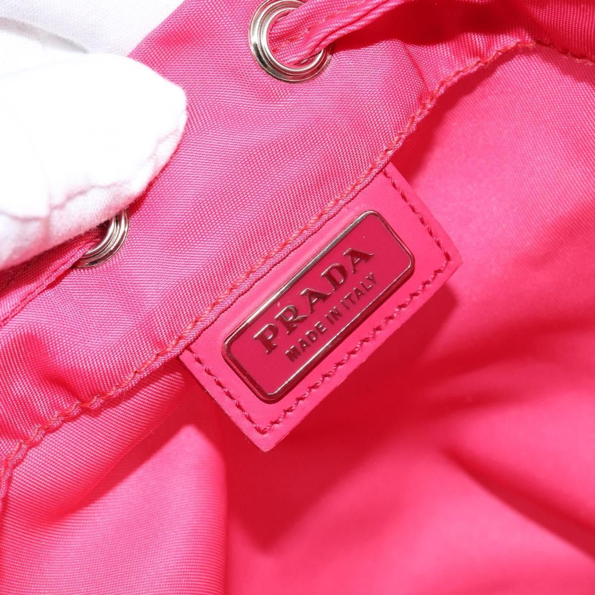 Prada Prada Drawstring Wristlet Bucket Bag Tessuto Size ONE SIZE - 6 Thumbnail