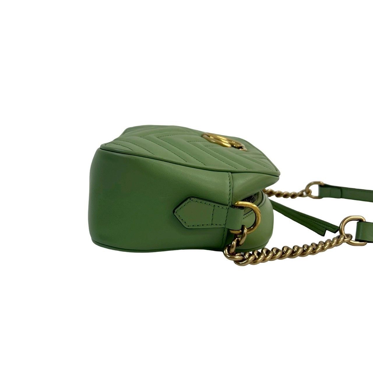Gucci Gucci Gucci GG Marmont Leather Shoulder Bag Leather Shoulder Bag 61489 DUTY FREE for USA Size ONE SIZE - 7 Thumbnail