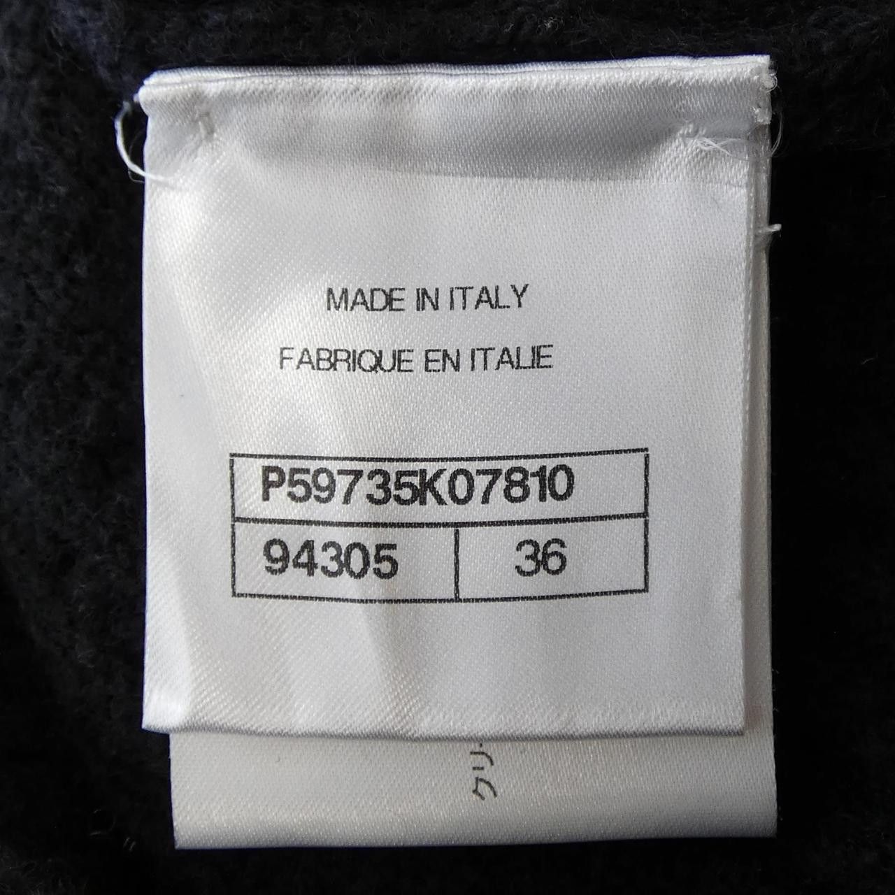 Chanel Chanel P59735K07810 18B Cashmere Knit Others Tops P59735K07810 18B DUTY FREE for USA