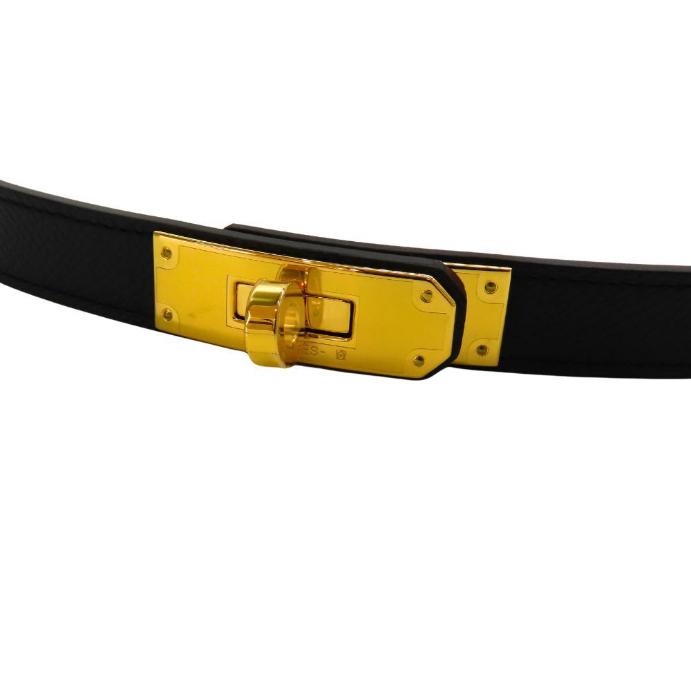 Hermes Hermes Hermes Kelly Belt Epsom Belt Leather Belt DUTY FREE for USA Size ONE SIZE - 3 Thumbnail