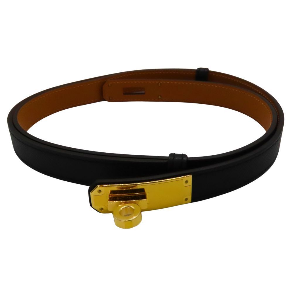 Hermes Hermes Hermes Kelly Belt Epsom Belt Leather Belt DUTY FREE for USA Size ONE SIZE - 2 Thumbnail