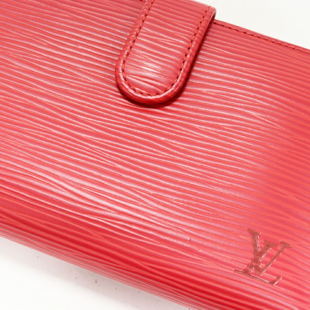 Louis Vuitton Louis Vuitton Louis Vuitton Portefeuille Viennois Epi Wallet Leather Short Wallet M63247 DUTY FREE for USA Size ONE SIZE - 6 Thumbnail