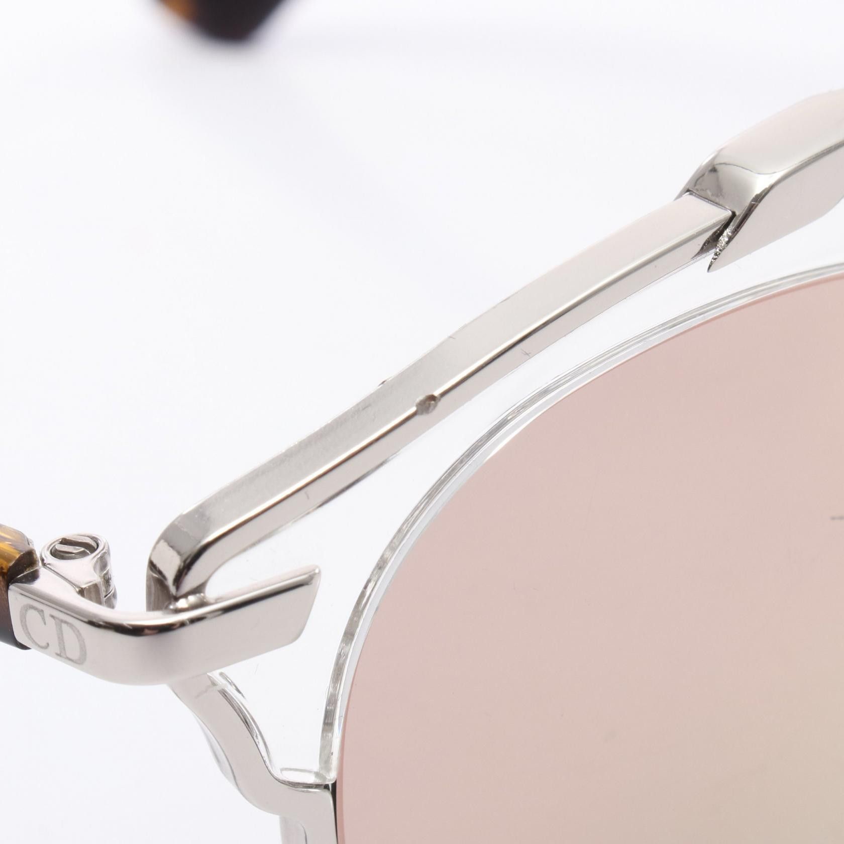 Dior Dior Dior SoReal Metal Sunglasses Metal Sunglasses DIORSOREALGKZ0J DUTY FREE for USA Size ONE SIZE - 7 Thumbnail