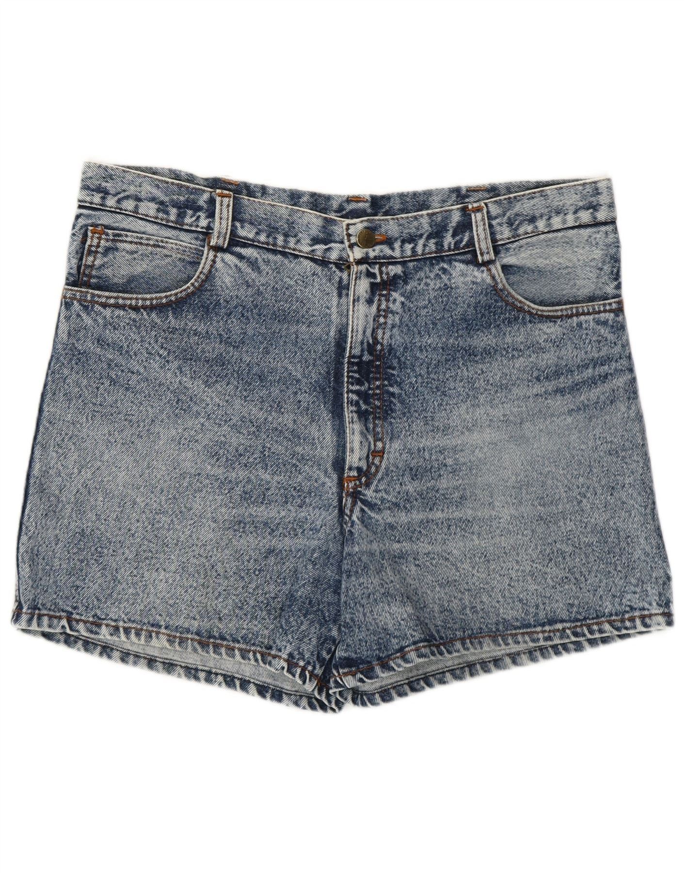 Diesel Womens Denim Shorts W34 Large Blue Size 25" / US 0 / IT 36 - 2 Thumbnail