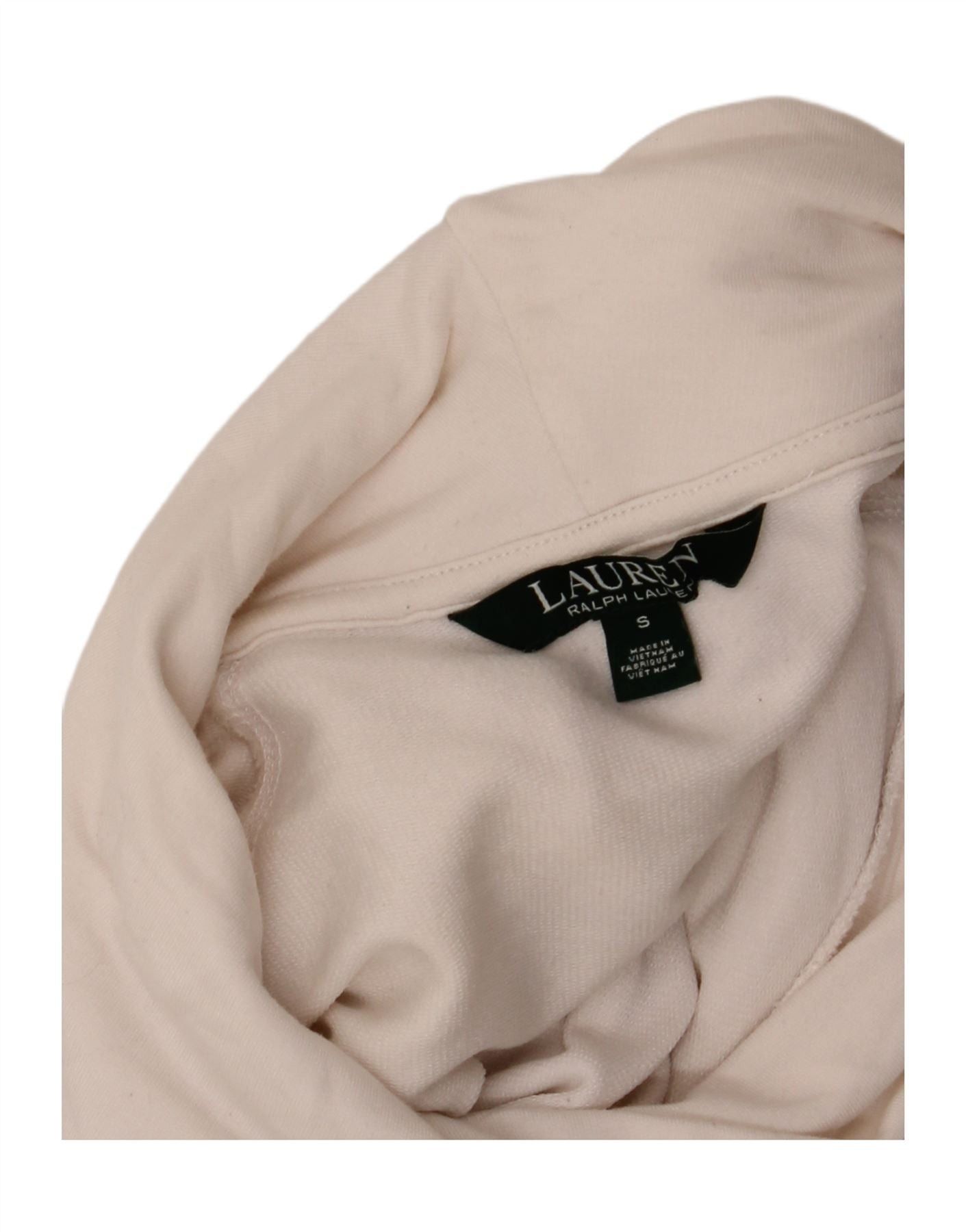 Ralph Lauren Womens Overd Sweatshirt Jumper UK 10 Small White Size M / US 6-8 / IT 42-44 - 4 Thumbnail