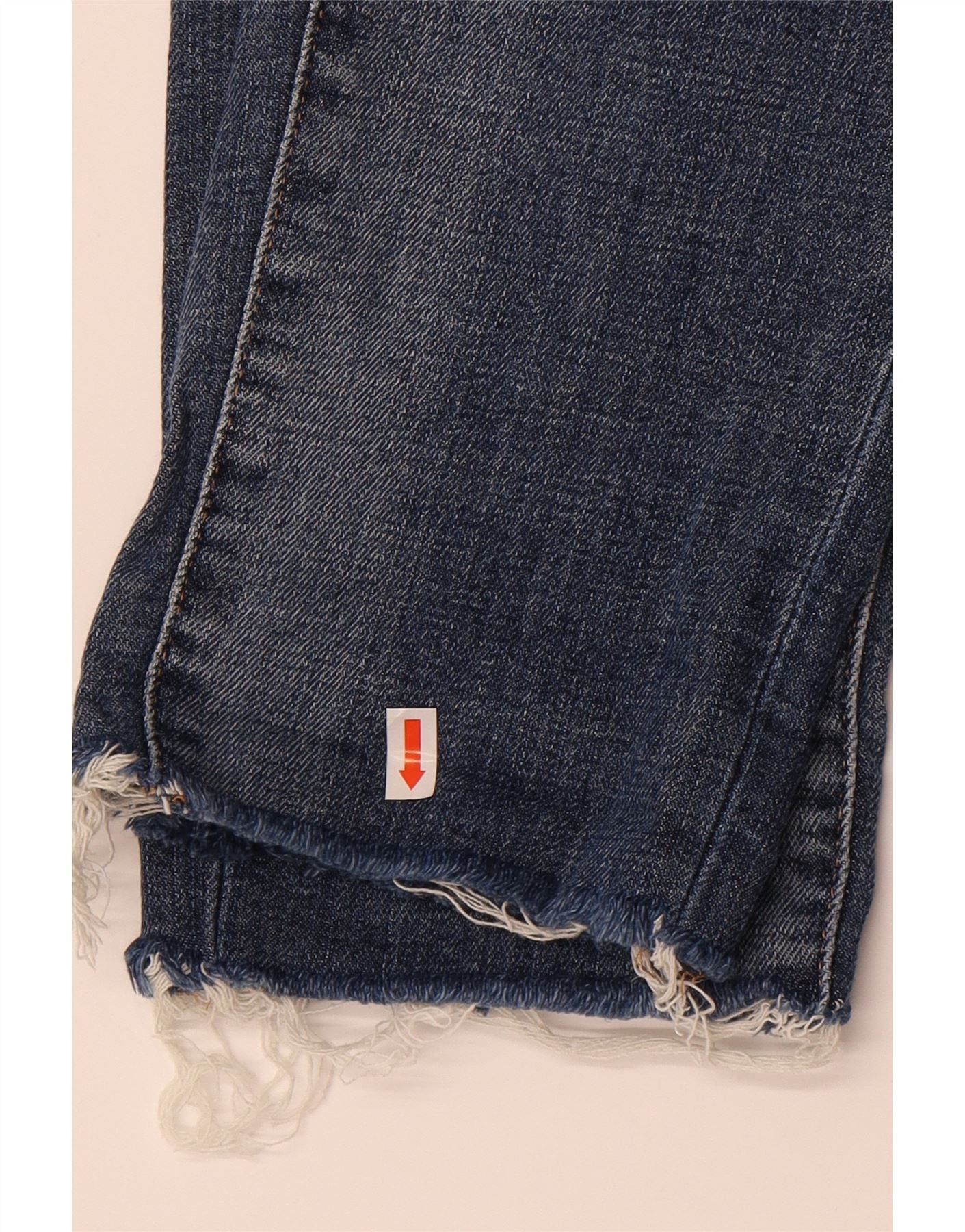 Polo Ralph Lauren Womens Slim Jeans W28 L27 Blue Cotton Size 24" / US 00 / IT 34 - 3 Thumbnail