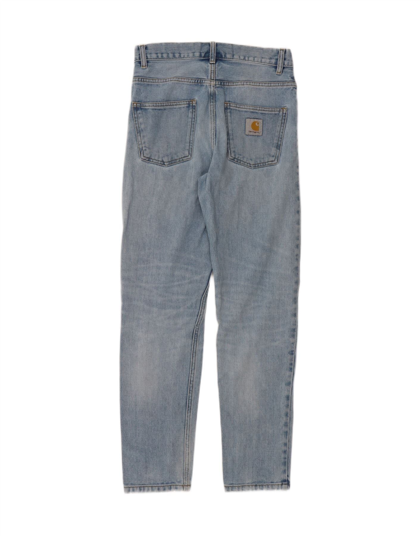 Carhartt Womens Slim Jeans W26 L29 Blue Cotton Size 42" / US 20 - 2 Thumbnail