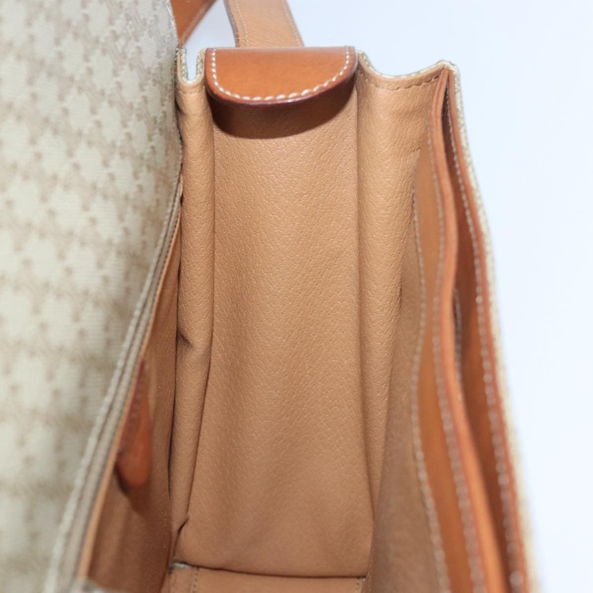 Celine Celine Vintage Macadam Circle Logo Shoulder Bag Canvas and Leather Size ONE SIZE - 21 Thumbnail