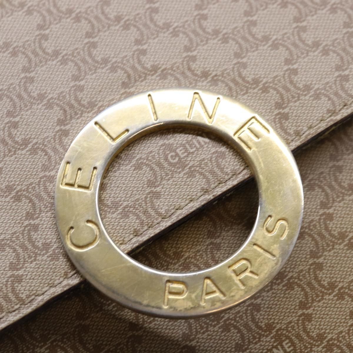 Celine Celine Vintage Macadam Circle Logo Shoulder Bag Canvas and Leather Size ONE SIZE - 13 Thumbnail