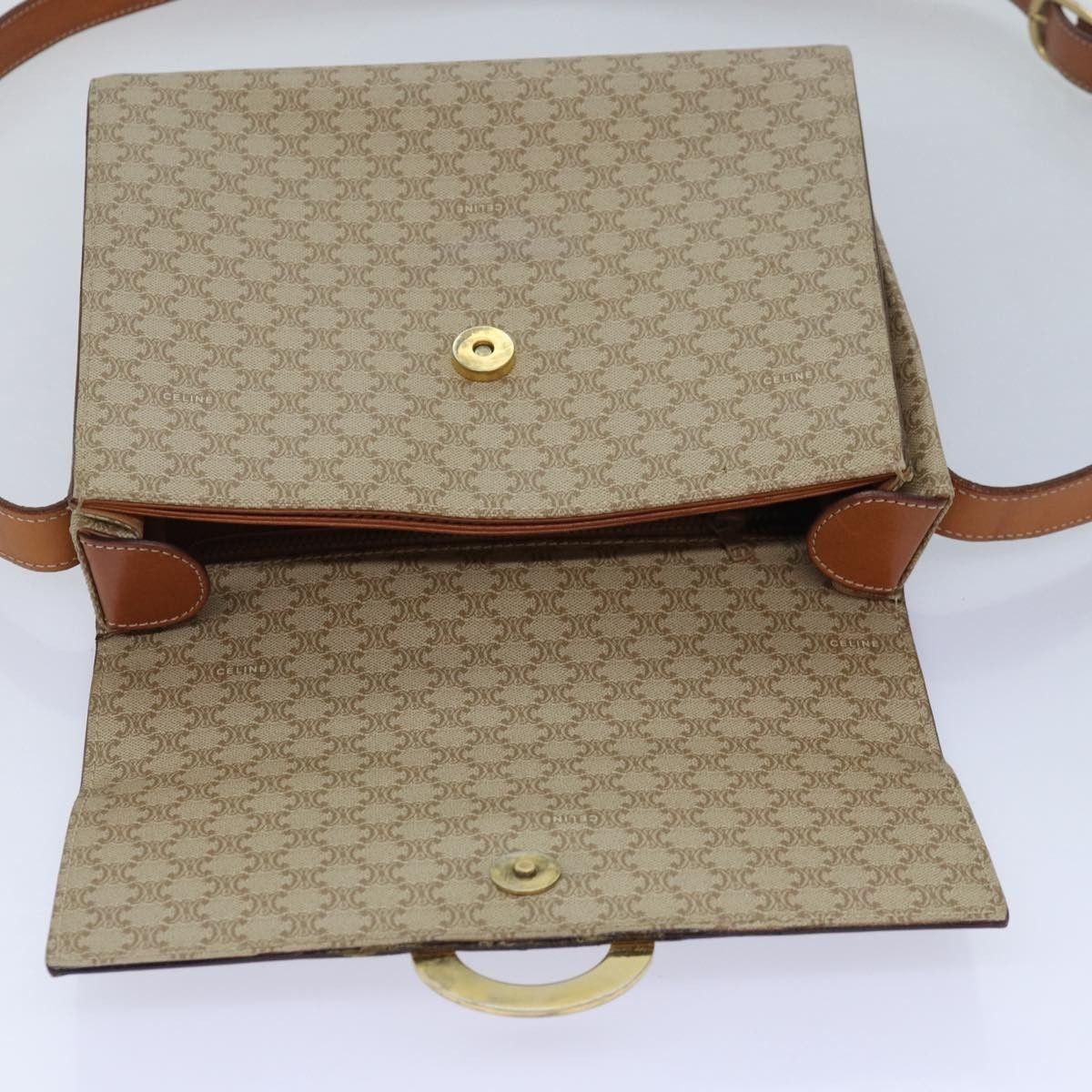 Celine Celine Vintage Macadam Circle Logo Shoulder Bag Canvas and Leather Size ONE SIZE - 18 Thumbnail