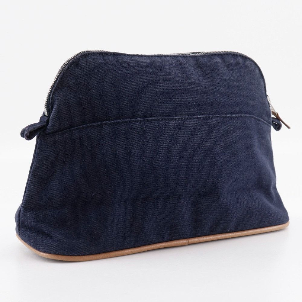 Hermes Hermes Hermes Bolide Pouch Cotton Canvas Pouch Cotton Vanity Bag DUTY FREE for USA Size ONE SIZE - 3 Thumbnail