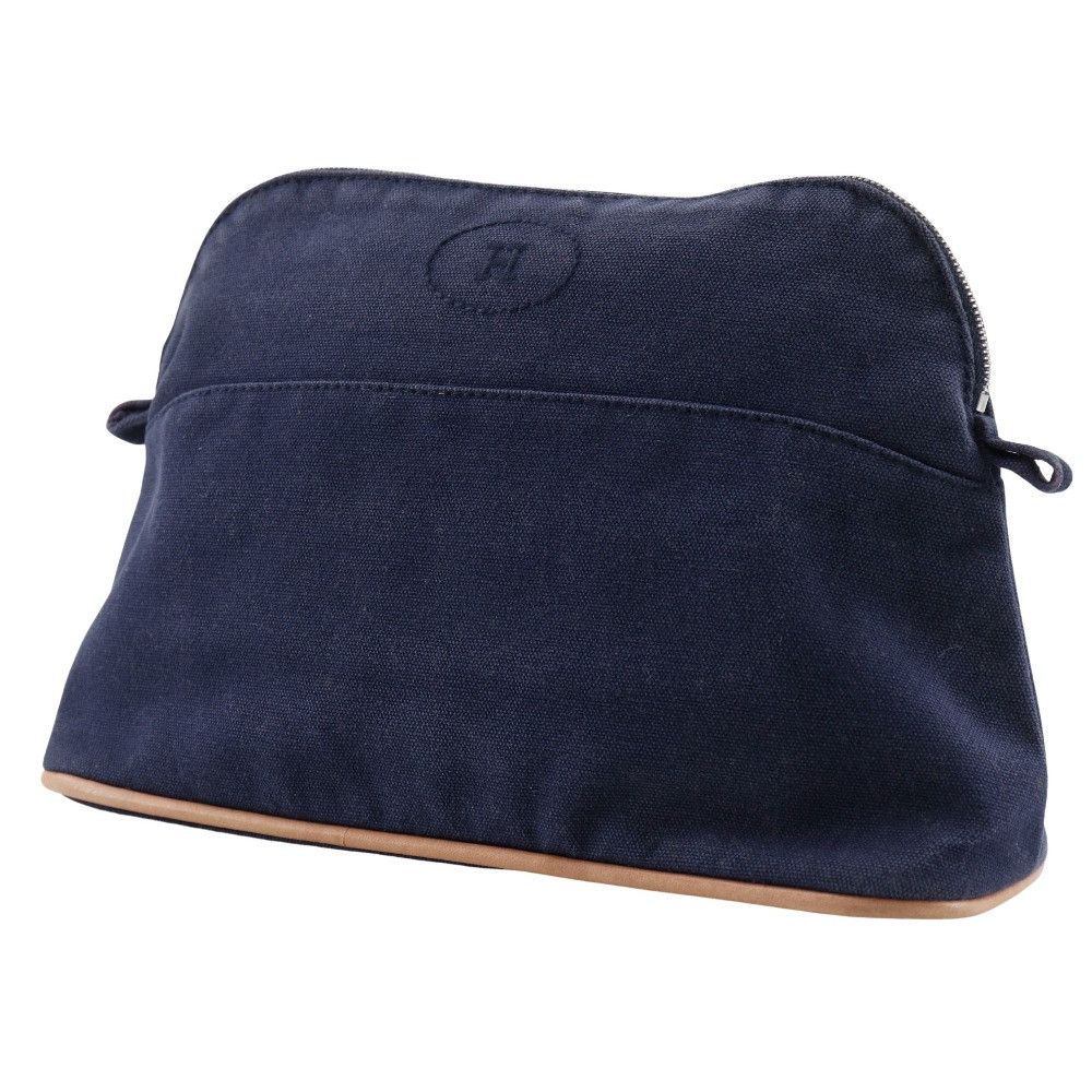 Hermes Hermes Hermes Bolide Pouch Cotton Canvas Pouch Cotton Vanity Bag DUTY FREE for USA Size ONE SIZE - 2 Thumbnail