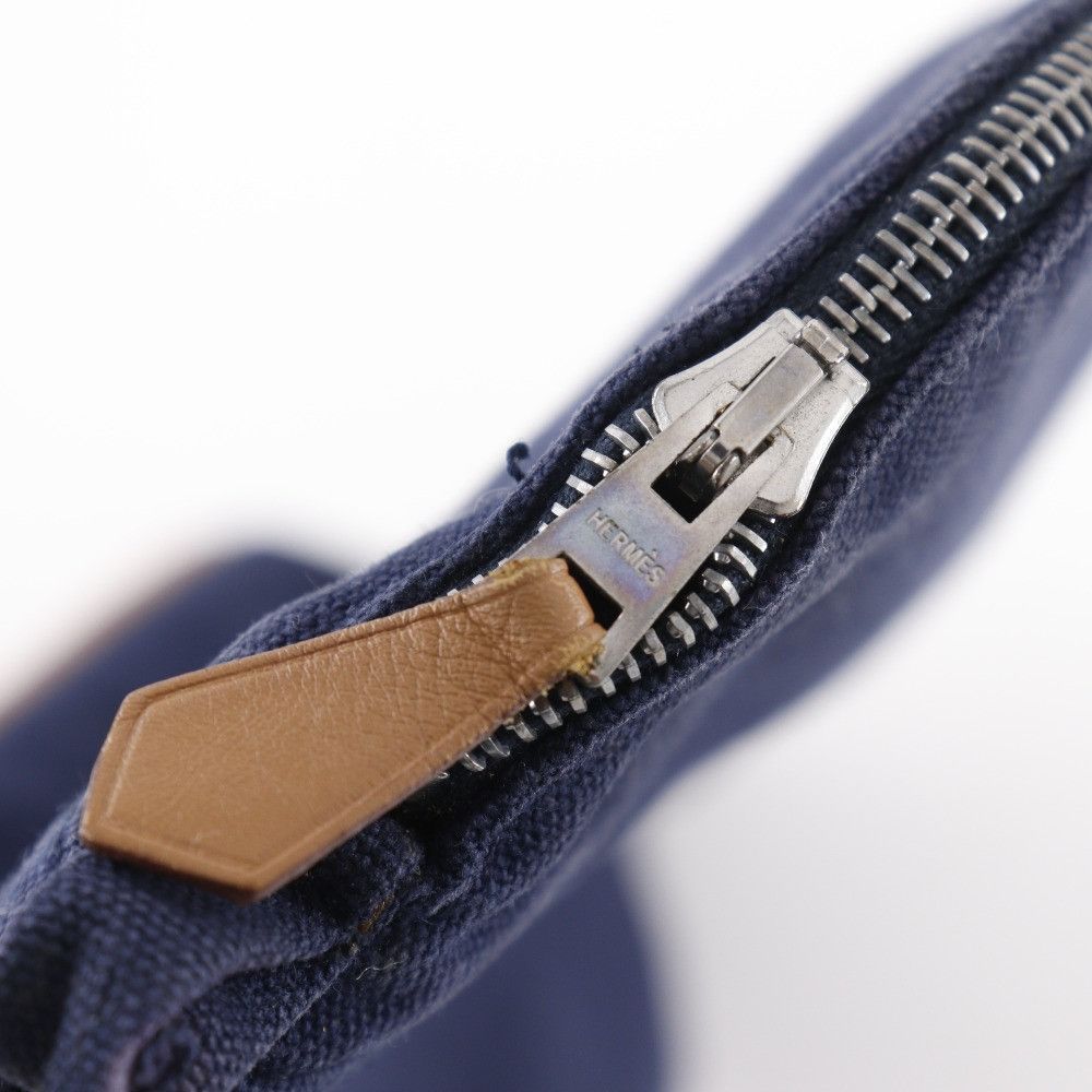 Hermes Hermes Hermes Bolide Pouch Cotton Canvas Pouch Cotton Vanity Bag DUTY FREE for USA Size ONE SIZE - 15 Thumbnail