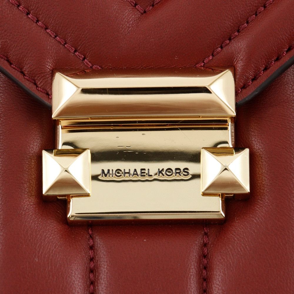Michael Kors Michael Kors Michael Kors Whitney Calf 2way Shoulder Bag Leather Shoulder Bag 30F8GXIL3T DUTY FREE for USA Size ONE SIZE - 16 Thumbnail