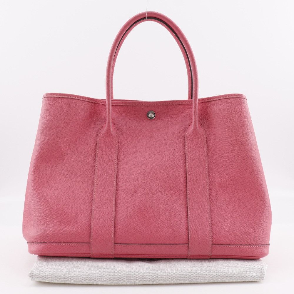 Hermes Hermes Hermes Garden Party PM Vau Epsom Tote Bag Leather Tote Bag Stamp A (2017) DUTY FREE for USA Size ONE SIZE - 17 Thumbnail