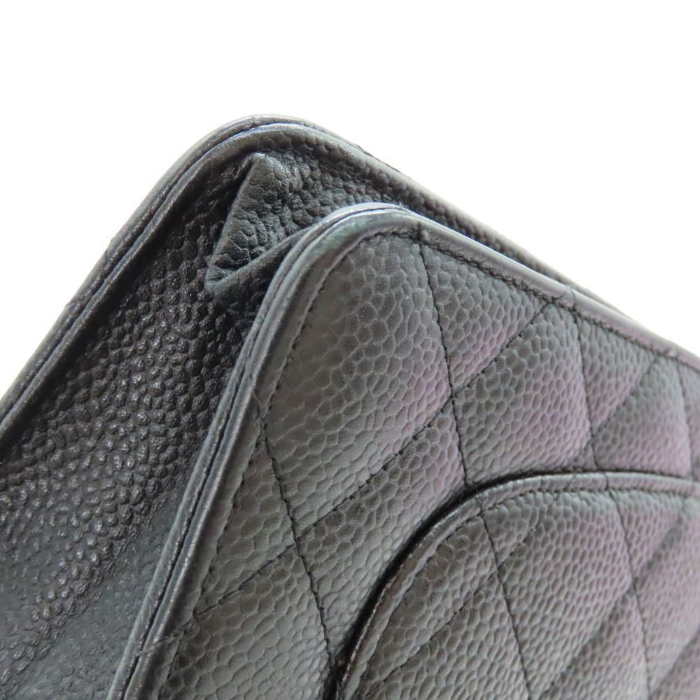 Chanel Chanel Chanel Chain Wallet Caviar Leather 2way Shoulder Bag Leather Shoulder Bag A33814 DUTY FREE for USA Size ONE SIZE - 12 Thumbnail