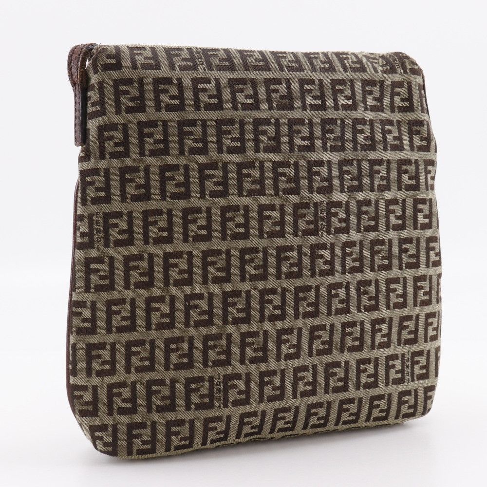 Fendi Fendi Fendi Zucchino Nylon Canvas Shoulder Bag Canvas Crossbody Bag DUTY FREE for USA Size ONE SIZE - 3 Thumbnail