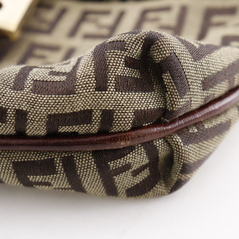 Fendi Fendi Fendi Zucchino Nylon Canvas Shoulder Bag Canvas Crossbody Bag DUTY FREE for USA Size ONE SIZE - 12 Thumbnail
