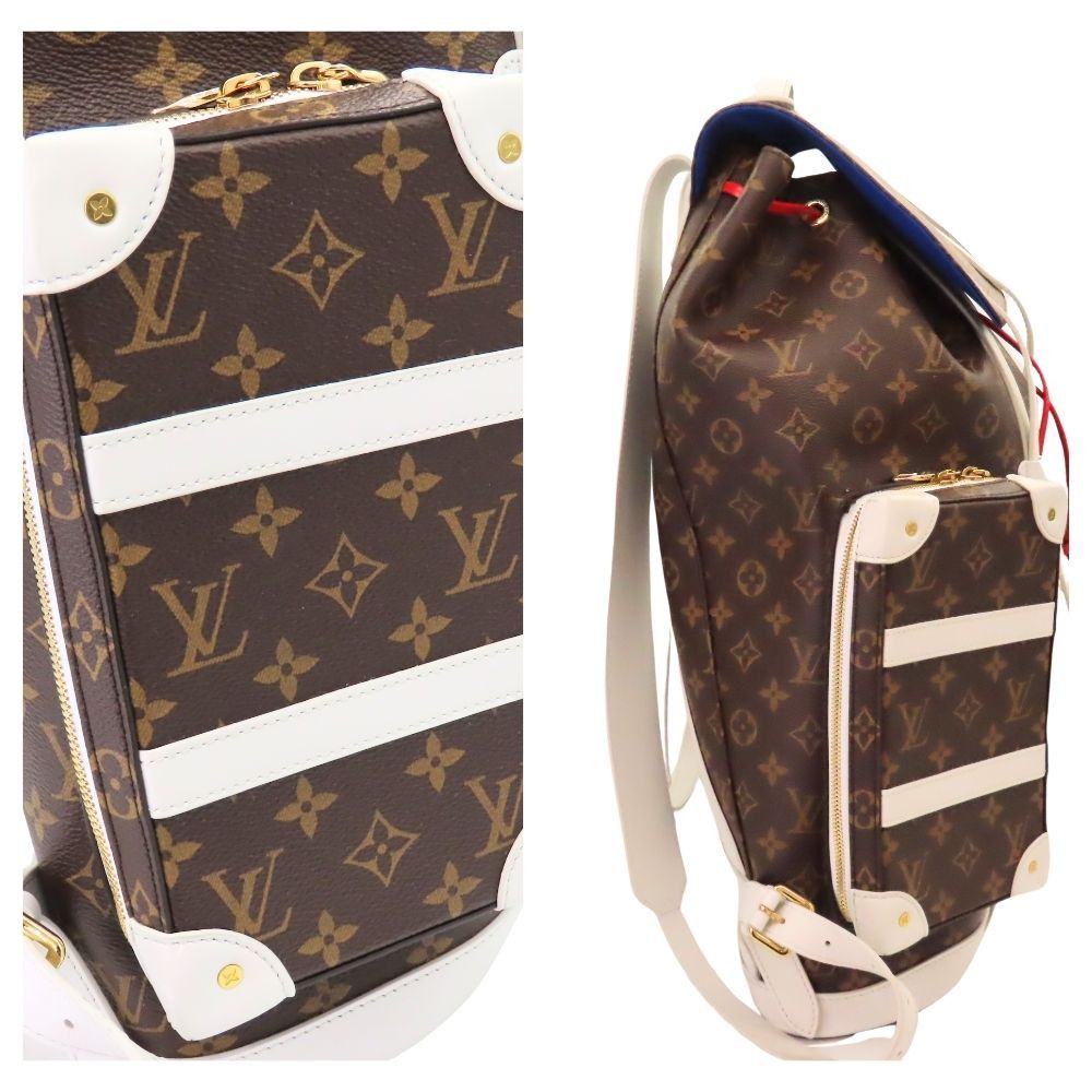 Louis Vuitton Louis Vuitton Louis Vuitton Christopher Soft Trunk Monogram Backpack Limited Canvas Backpack M45580 DUTY FREE for USA Size ONE SIZE - 6 Thumbnail